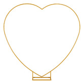 Amber &amp; Fern Anson Heart-Shaped Garden Arch