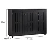 Amber &amp; Fern Thayer 3 Door Shoe Cabinet