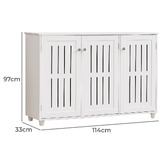 Amber &amp; Fern Thayer 3 Door Shoe Cabinet