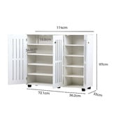 Amber &amp; Fern Thayer 3 Door Shoe Cabinet
