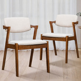 Amber &amp; Fern Kai Kristiansen 42 Replica Velvet Dining Chairs