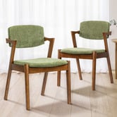 Amber &amp; Fern Kai Kristiansen 42 Replica Velvet Dining Chairs