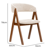 Amber &amp; Fern Russo Velvet Dining Chairs