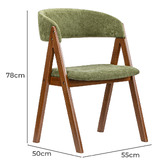 Amber &amp; Fern Russo Velvet Dining Chairs