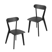 Amber &amp; Fern Sylvie Rubberwood Dining Chairs