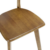 Amber &amp; Fern Sylvie Rubberwood Dining Chairs
