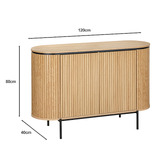 Amber &amp; Fern Malachi 2 Door Sideboard Buffet