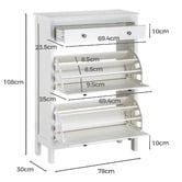 Amber &amp; Fern Finley 1 Drawer Shoe Cabinet