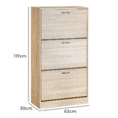 Amber &amp; Fern Salma 3 Door Shoe Cabinet