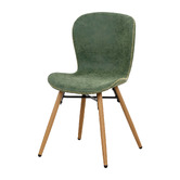 Amber &amp; Fern Avelis Faux Leather Dining Chairs