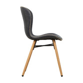 Amber &amp; Fern Avelis Faux Leather Dining Chairs