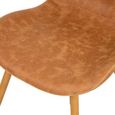 Amber &amp; Fern Avelis Faux Leather Dining Chairs