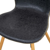 Amber &amp; Fern Avelis Faux Leather Dining Chairs