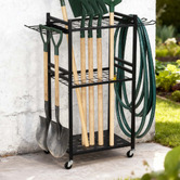 Amber &amp; Fern Selma Garden Tool Organiser Rack