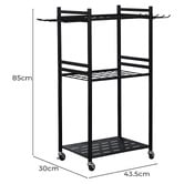 Amber &amp; Fern Selma Garden Tool Organiser Rack