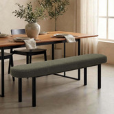 Amber &amp; Fern Moraia Boucle Dining Bench