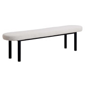 Amber &amp; Fern Moraia Boucle Dining Bench