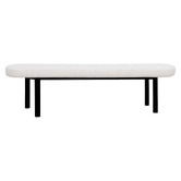 Amber &amp; Fern Moraia Boucle Dining Bench