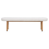 Amber &amp; Fern Moraia Boucle Dining Bench