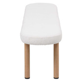 Amber &amp; Fern Moraia Boucle Dining Bench