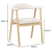 Amber &amp; Fern Palmera Upholstered Dining Chairs
