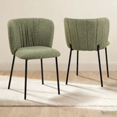 Amber &amp; Fern Monty Boucle Dining Chairs