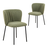 Amber &amp; Fern Monty Boucle Dining Chairs
