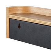Amber &amp; Fern Daro Floating Shelf with Hooks