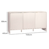Amber &amp; Fern Veronique 3 Door Sideboard
