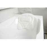 Amber &amp; Fern White Carrey 3D Mesh Bath Pillow