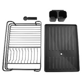 Amber &amp; Fern Black Dominic Aluminium Dish Rack