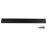 Amber &amp; Fern Black 40cm Magnetic Bar Strip Wall Knife Rack