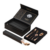 Amber &amp; Fern 24 Piece Stainless Steel Cutlery Set