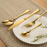 Amber &amp; Fern 24 Piece Stainless Steel Cutlery Set