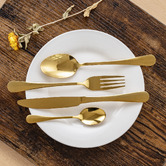 Amber &amp; Fern 24 Piece Stainless Steel Cutlery Set