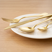 Amber &amp; Fern 24 Piece Stainless Steel Cutlery Set