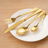 Amber &amp; Fern 24 Piece Stainless Steel Cutlery Set