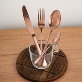 Amber &amp; Fern 24 Piece Stainless Steel Cutlery Set