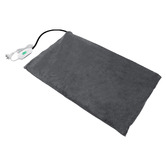 Amber &amp; Fern 70x45cm Pet Electric Heating Pad Grey