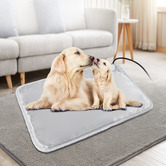 Amber &amp; Fern 70x45cm Pet Electric Heating Pad Grey