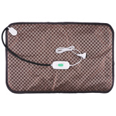 Amber &amp; Fern Brown Electric Heating Pet Bed