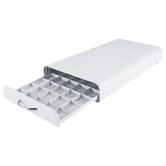 Amber &amp; Fern White Steel Coffee Capsule Holder