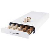 Amber &amp; Fern White Steel Coffee Capsule Holder