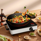 Amber &amp; Fern Ceramic &amp; Glass Electric Burner Stove