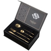 Amber &amp; Fern 24 Piece Mari Stainless Steel Cutlery Set
