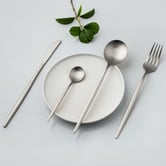 Amber &amp; Fern 24 Piece Mari Stainless Steel Cutlery Set