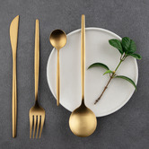 Amber &amp; Fern 24 Piece Mari Stainless Steel Cutlery Set
