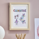 Amber &amp; Fern Kids' A4 Artwork Display Frame