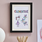 Amber &amp; Fern Kids' A4 Artwork Display Frames