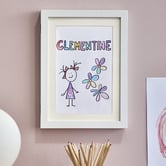 Amber &amp; Fern Kids' A4 Artwork Display Frame